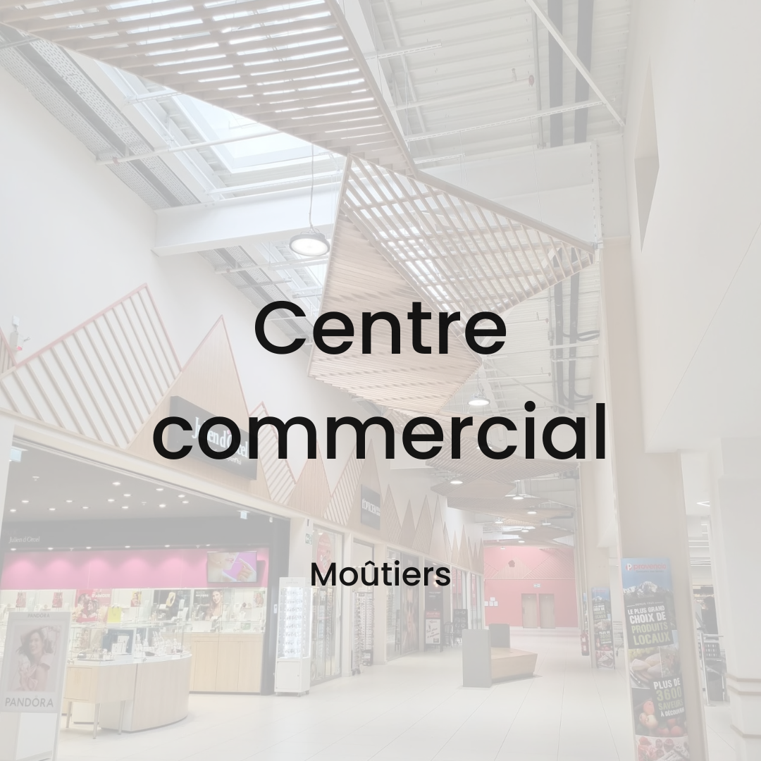 Centre commercial Moûtiers